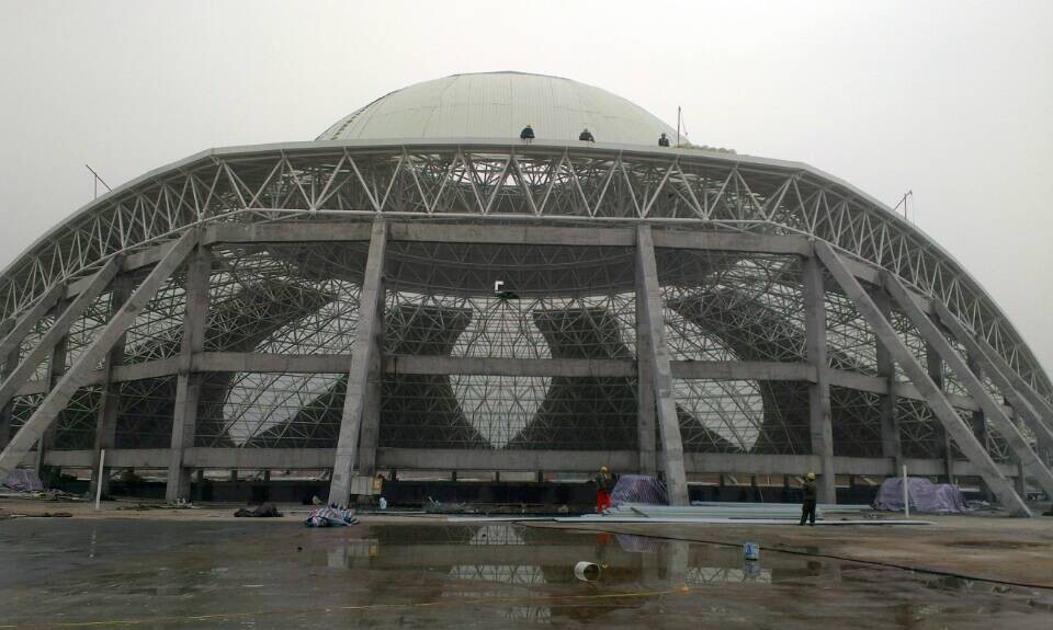 定西温泉馆网架工程